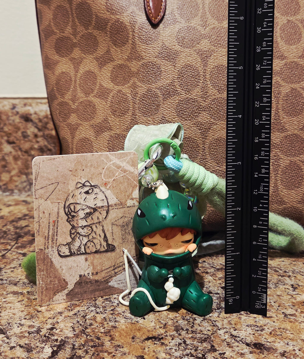 Authentic "Eaten" Keychain Bag Charm