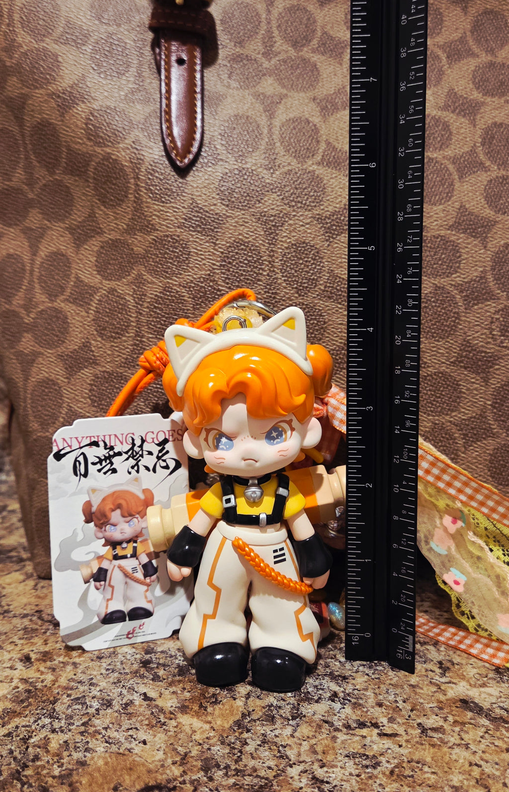 Authentic "Emoki" Keychain Bag Charm